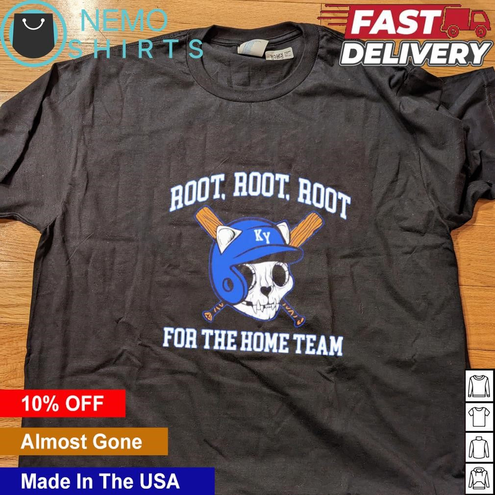 Kentucky skeleton cat bats root for the home team - Adult & Kids T-Shirts, Sweatshirts & Hoodies apparel design preview 5