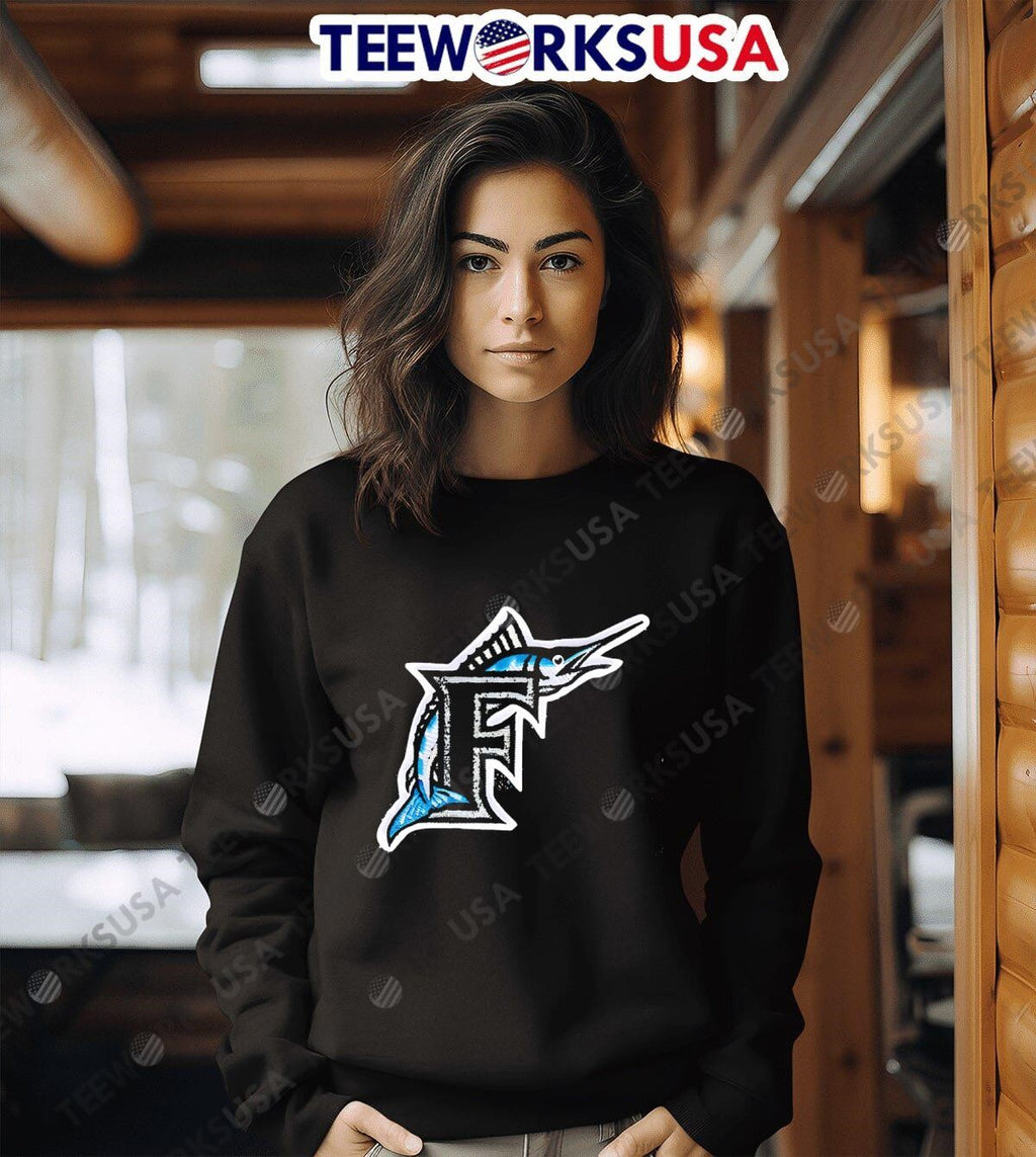 Miami Marlins Florida logo - Adult & Kids T-Shirts, Sweatshirts & Hoodies apparel design preview 6