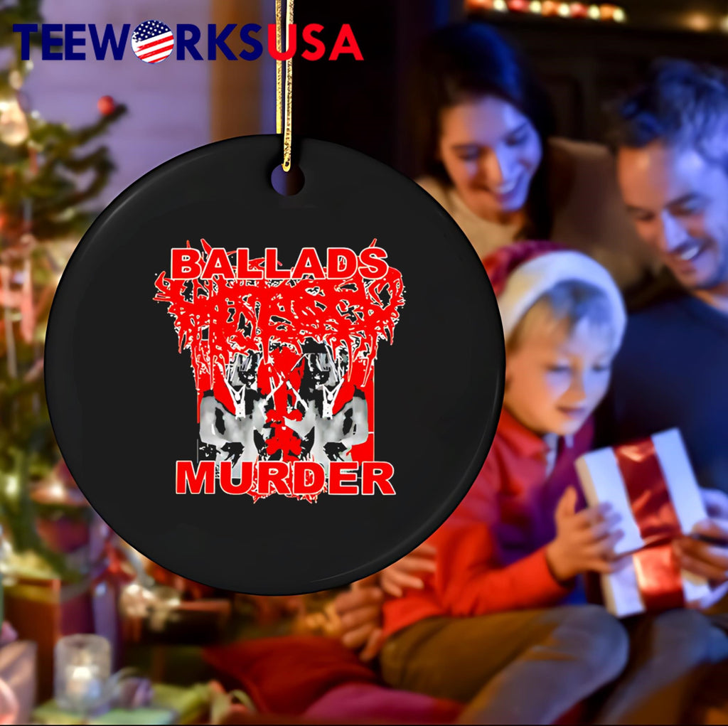 More Chaos Ballads Murder - Adult & Kids T-Shirts, Sweatshirts & Hoodies apparel design preview 4