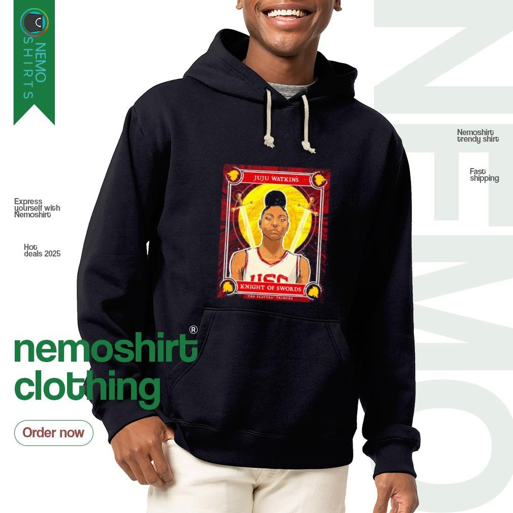 JuJu Watkins knight of swords tarot - Adult & Kids T-Shirts, Sweatshirts & Hoodies apparel design preview 2