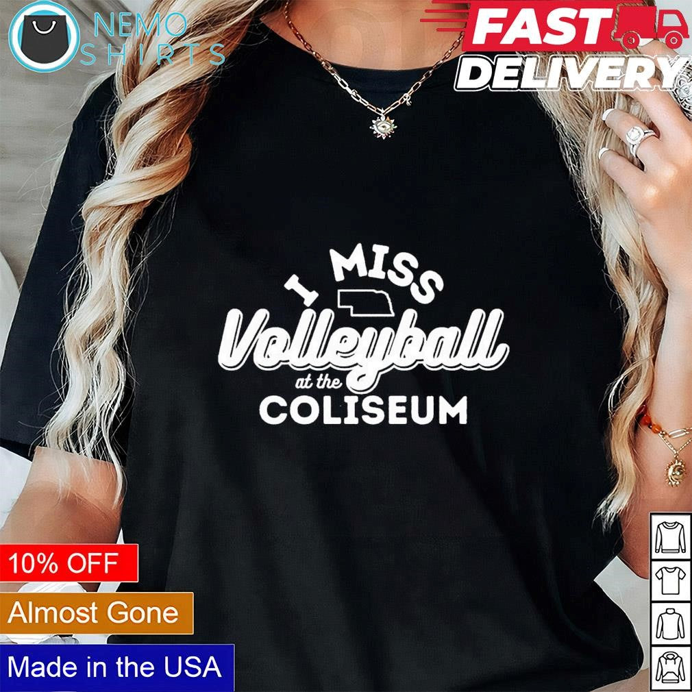 I miss volleyball ai the Coliseum - Adult & Kids T-Shirts, Sweatshirts & Hoodies apparel design preview 1