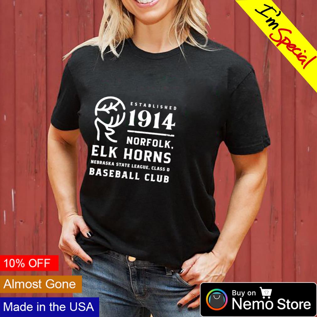 Norfolk Elk Horn Nebraska State League - Adult & Kids T-Shirts, Sweatshirts & Hoodies apparel design preview 3