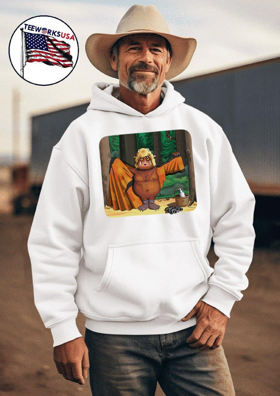 It Puts The Lotion On Its Skin - Adult & Kids T-Shirts, Sweatshirts & Hoodies apparel design preview 2