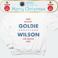 Re-Elect Goldie Wilson for Mayor - Adult & Kids T-Shirts, Sweatshirts & Hoodies apparel design preview 1