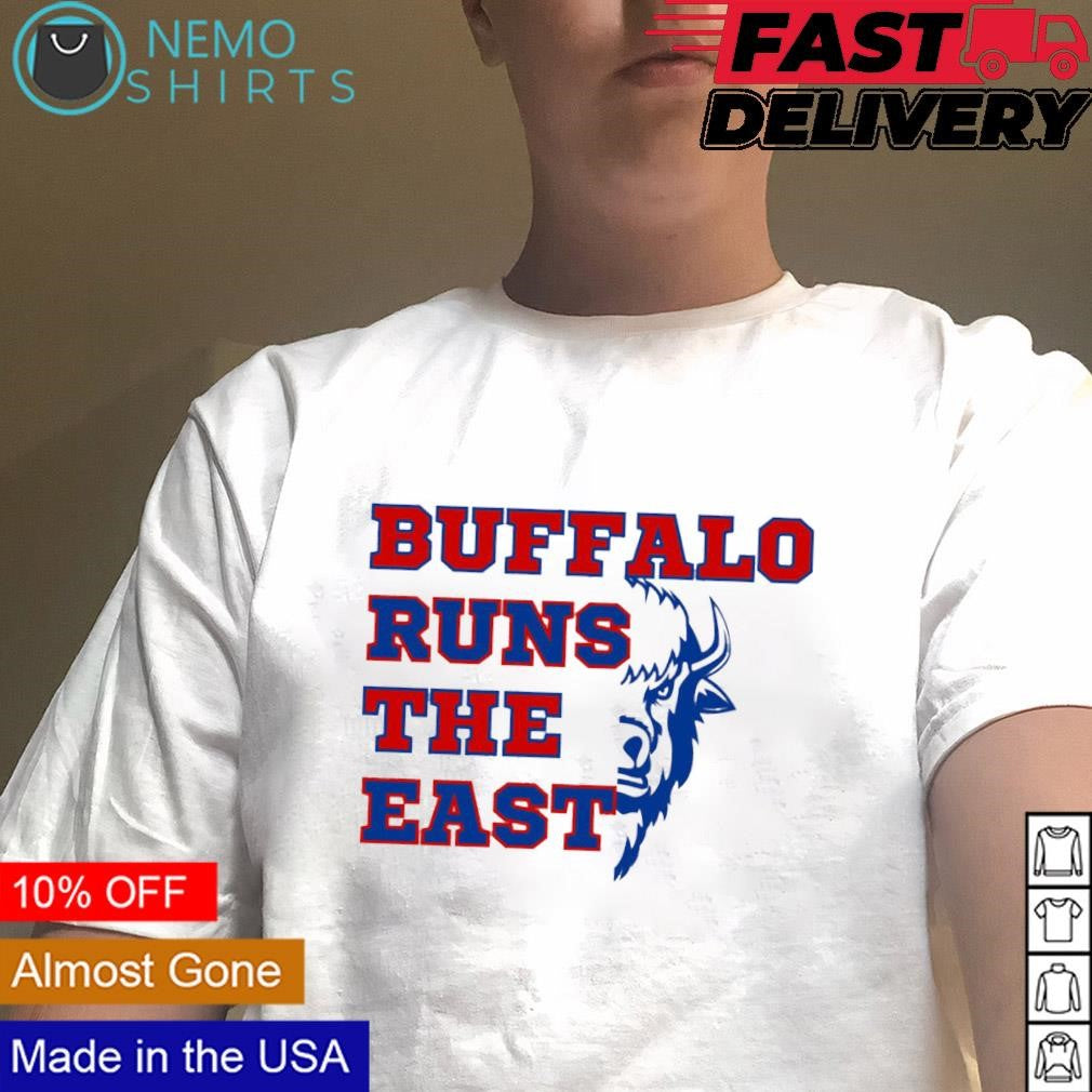 Buffalo runs the East - Adult & Kids T-Shirts, Sweatshirts & Hoodies apparel design preview 4