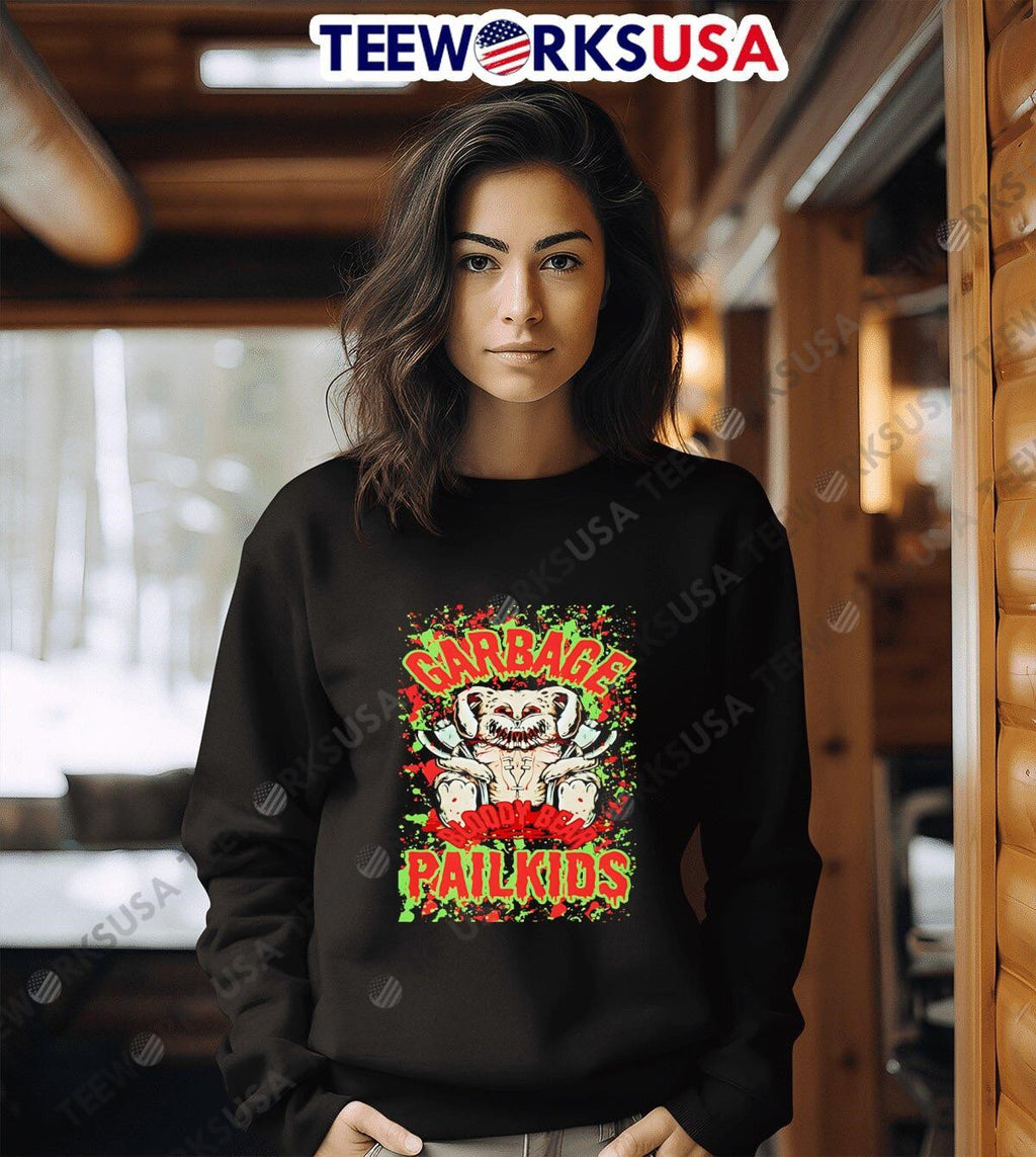 Garbage Bloody Bear Pail - Adult & Kids T-Shirts, Sweatshirts & Hoodies apparel design preview 6