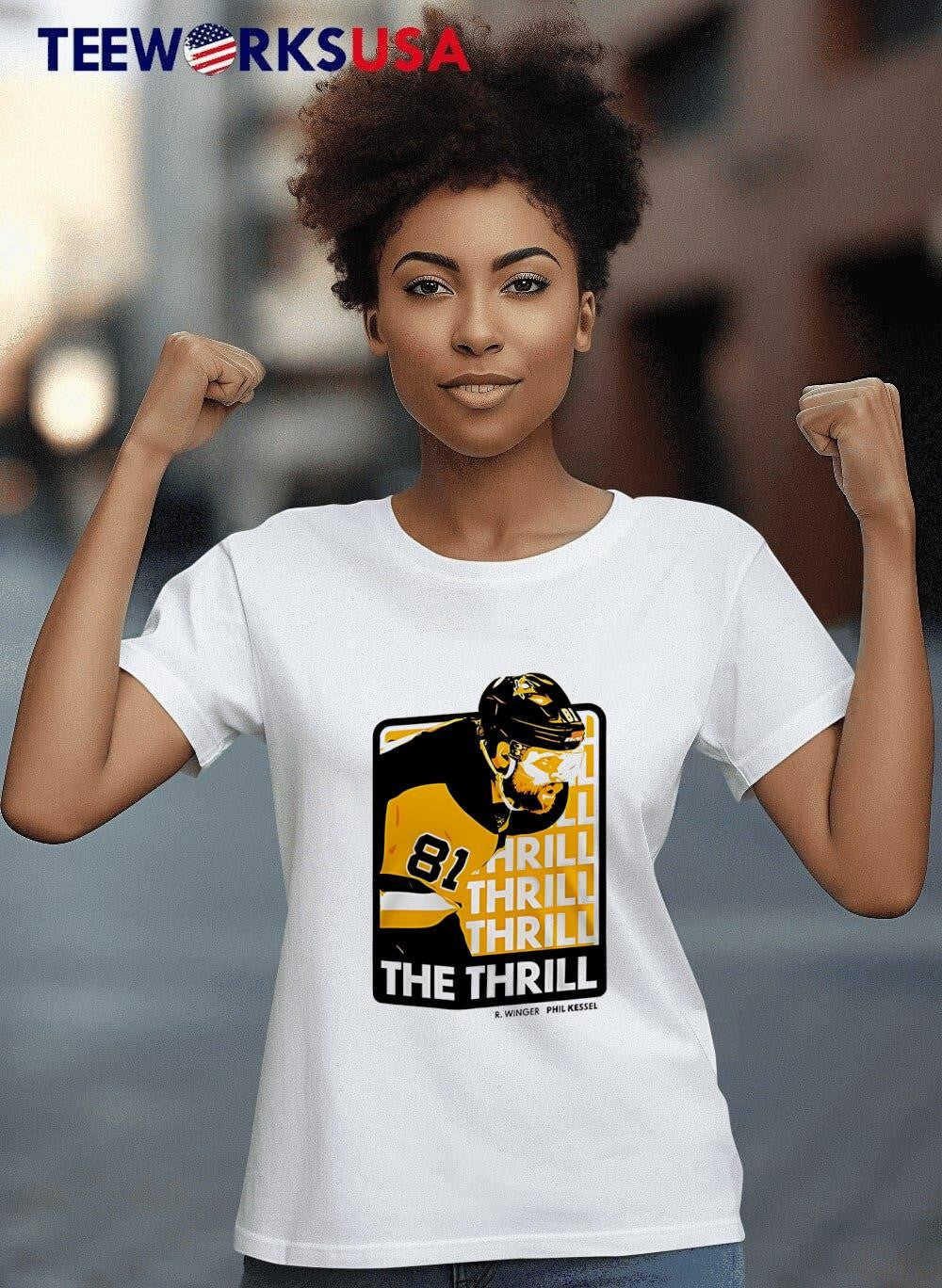 Pittsburgh Penguins Phil The Thrill Special - Adult & Kids T-Shirts, Sweatshirts & Hoodies apparel design preview 8
