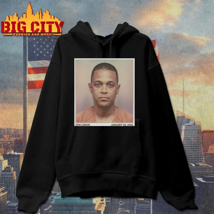 Don Lemon Mug Shot - Adult & Kids T-Shirts, Sweatshirts & Hoodies apparel design preview 2