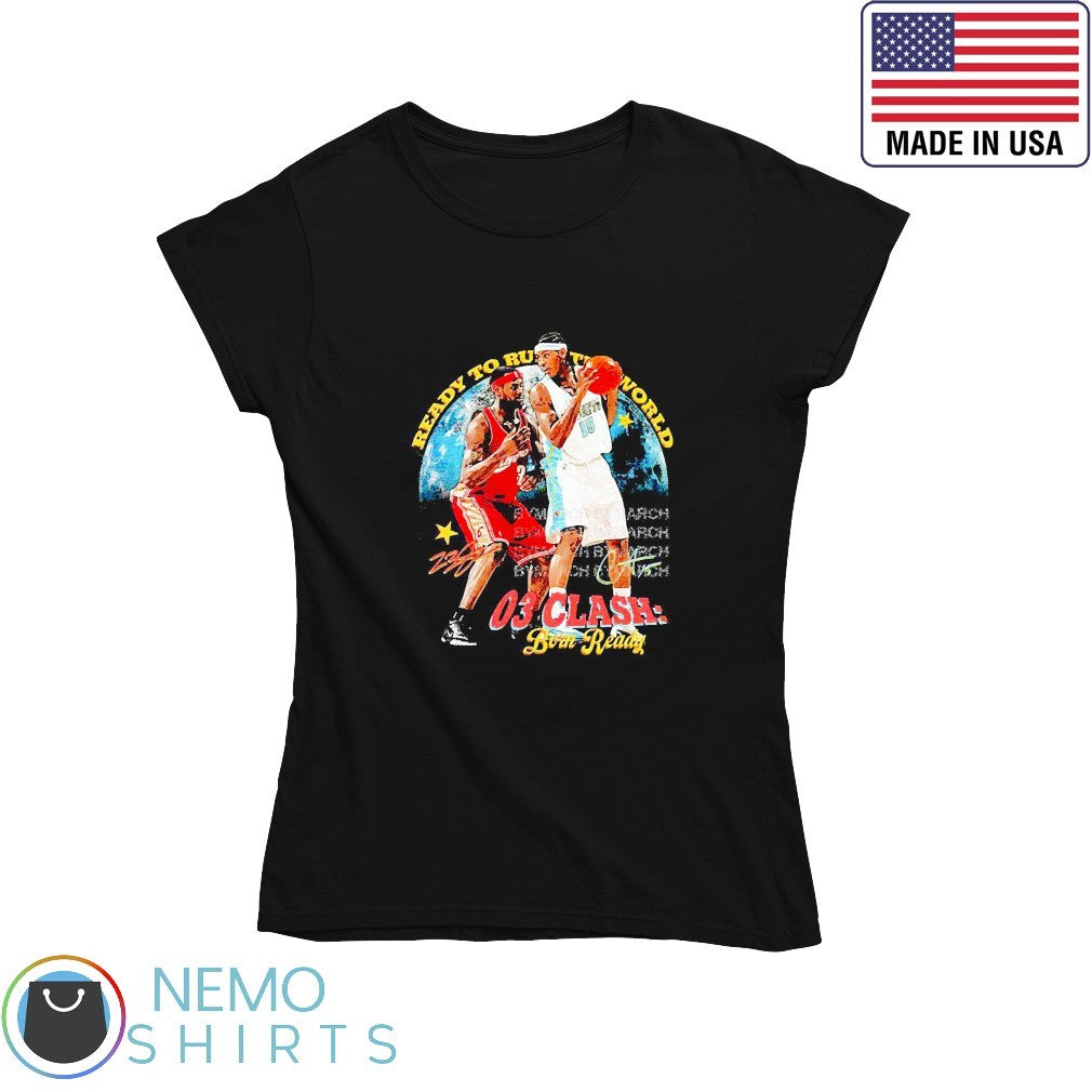 Ready to rule the world 03 clash born LeBron James - Adult & Kids T-Shirts, Sweatshirts & Hoodies apparel design preview 4