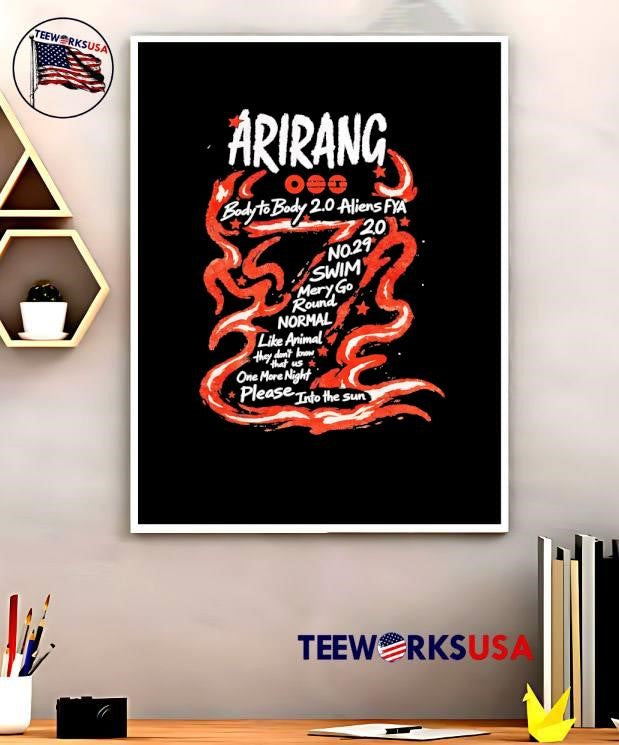 Arirang Body To 2.0 Aliens Fya - Adult & Kids T-Shirts, Sweatshirts & Hoodies apparel design preview 5