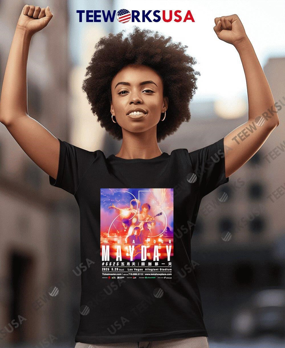 Mayday 5525 Live Tour 2025 USA - Adult & Kids T-Shirts, Sweatshirts & Hoodies apparel design preview 7