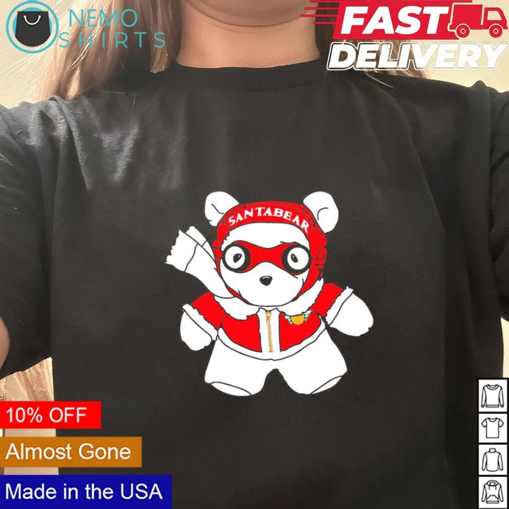 Santa Bear Minnesota - Adult & Kids T-Shirts, Sweatshirts & Hoodies apparel design preview 3