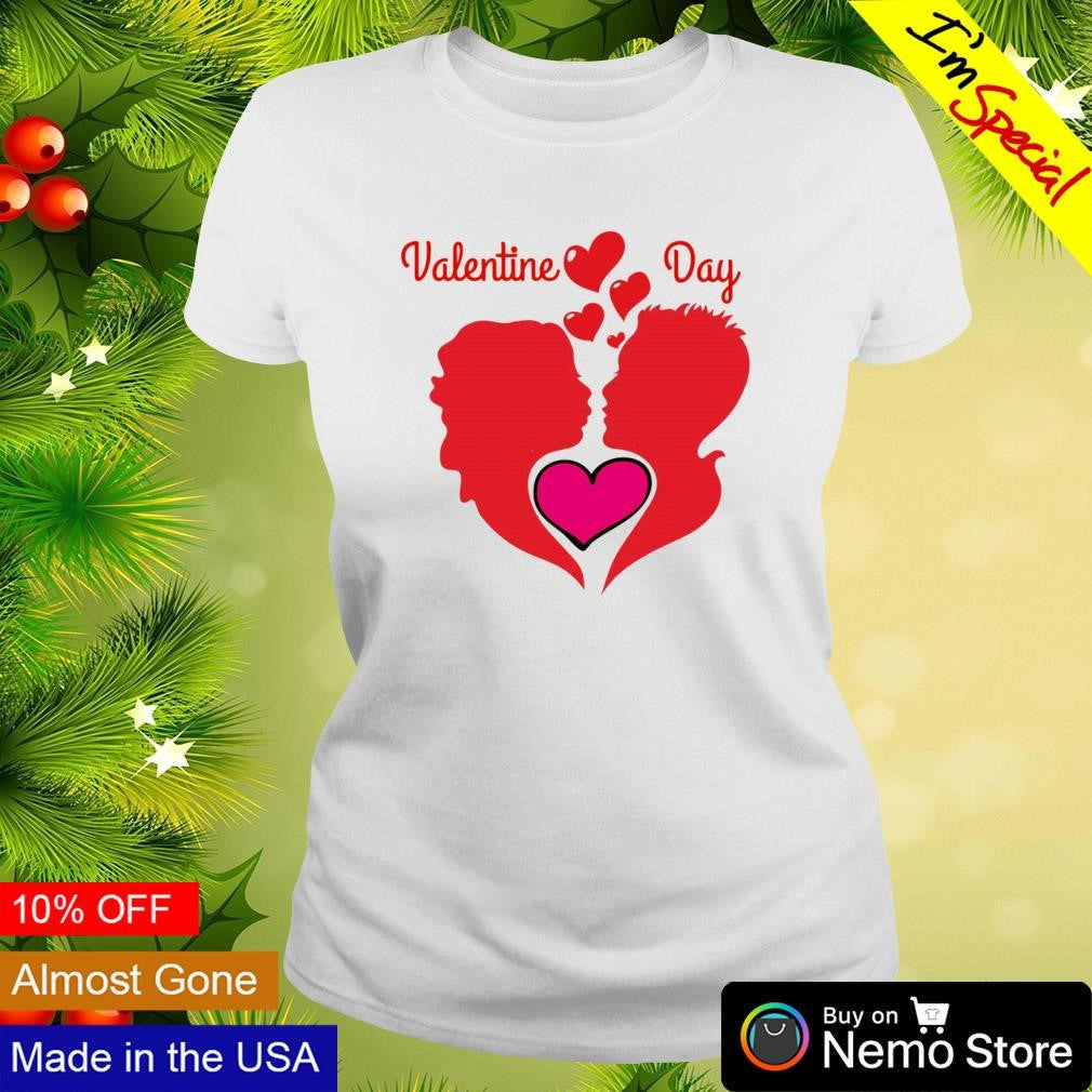 Valentine day couple heart - Adult & Kids T-Shirts, Sweatshirts & Hoodies apparel design preview 3