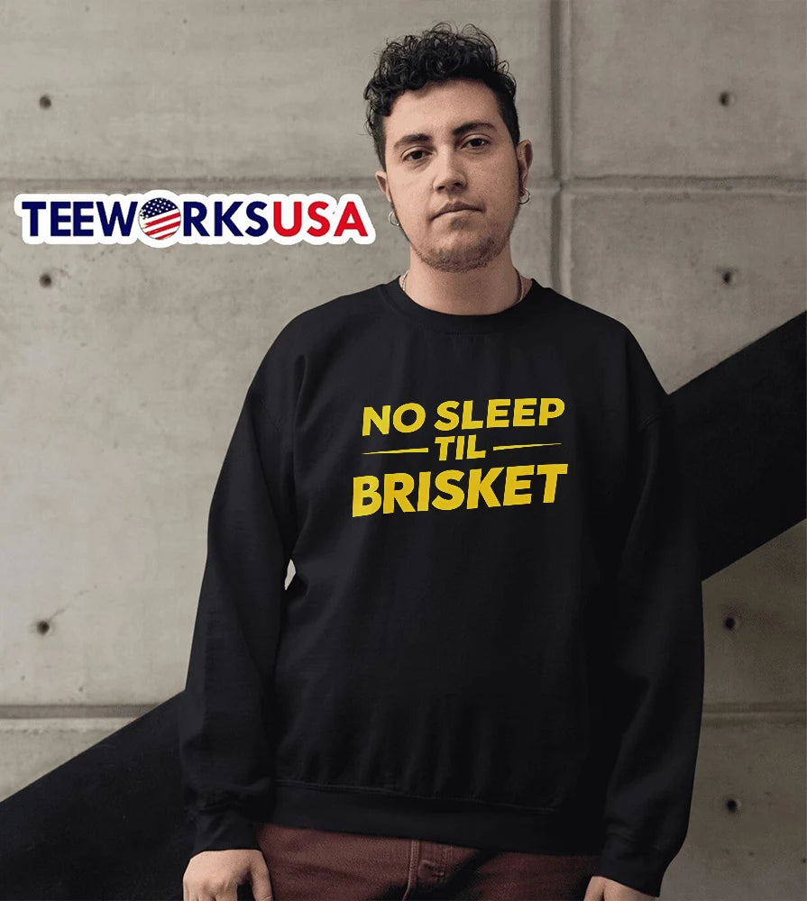 No Sleep Til Brisket - Adult & Kids T-Shirts, Sweatshirts & Hoodies apparel design preview 5