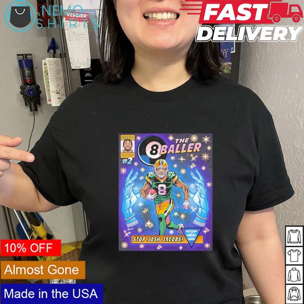 Josh Jacobs Green Bay Packers the baller outlook not - Adult & Kids T-Shirts, Sweatshirts & Hoodies apparel design preview 3