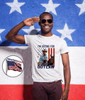 I'm Voting For The Outlaw Trump Cowboy - Adult & Kids T-Shirts, Sweatshirts & Hoodies apparel design preview 1