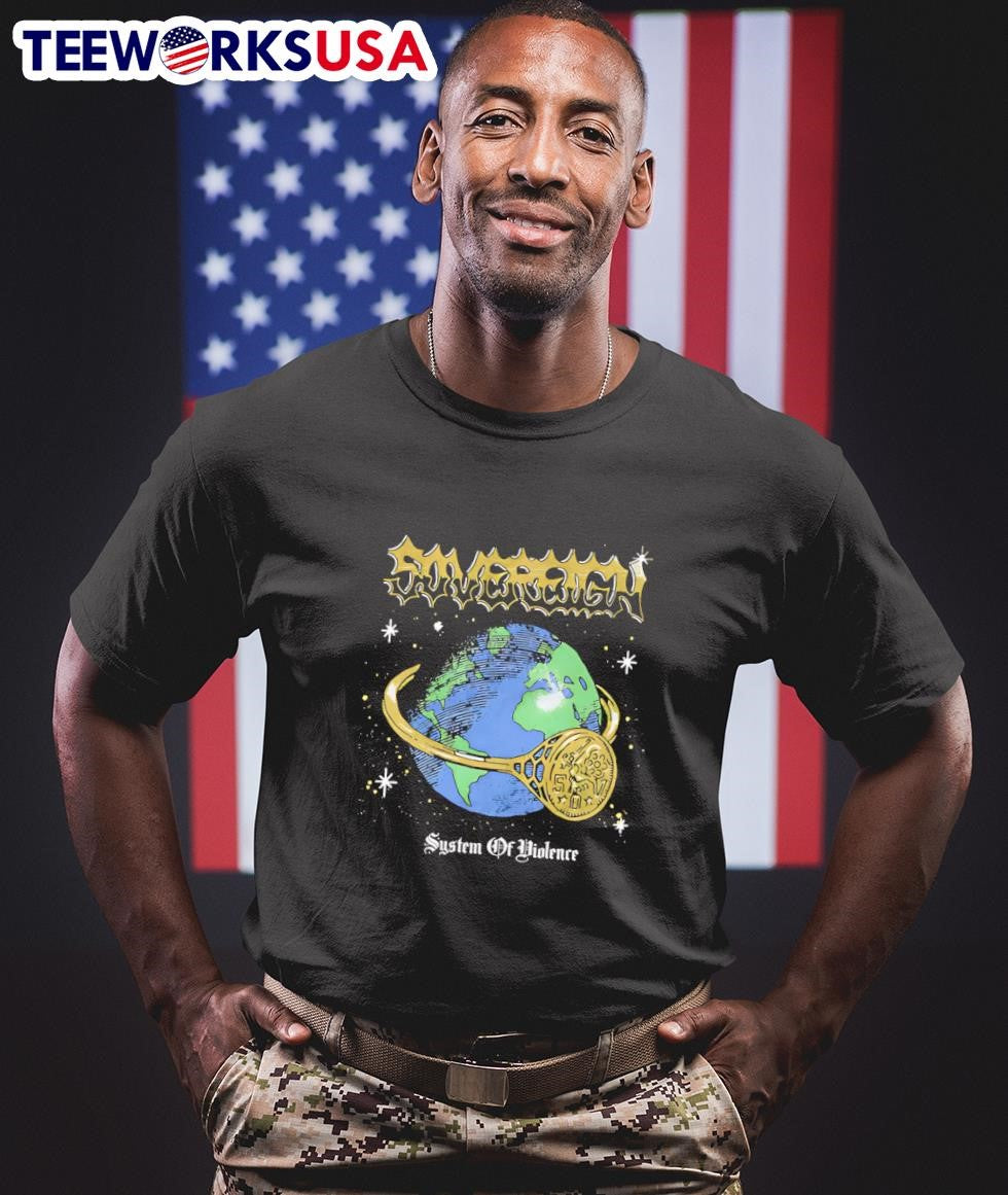 Sovereign System Of Violence - Adult & Kids T-Shirts, Sweatshirts & Hoodies apparel design preview 1
