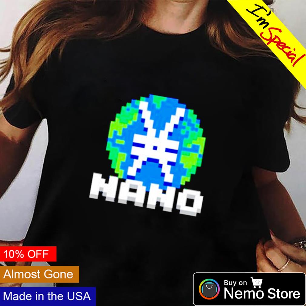 Earth nano pixel - Adult & Kids T-Shirts, Sweatshirts & Hoodies apparel design preview 2