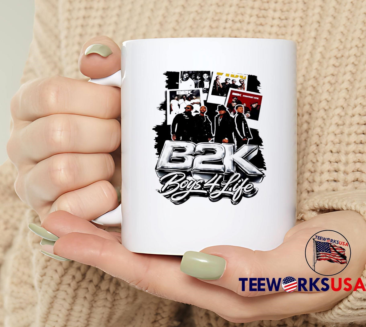 B2K Boys 4 Life Music Band Portraits - Adult & Kids T-Shirts, Sweatshirts & Hoodies apparel design preview 5