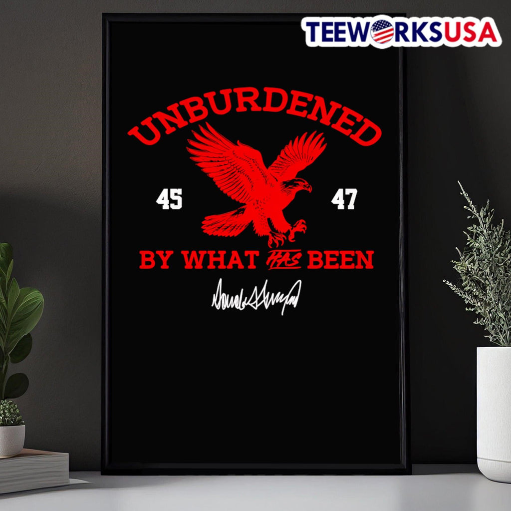 Unburdened by what has been Trump - Adult & Kids T-Shirts, Sweatshirts & Hoodies apparel design preview 5