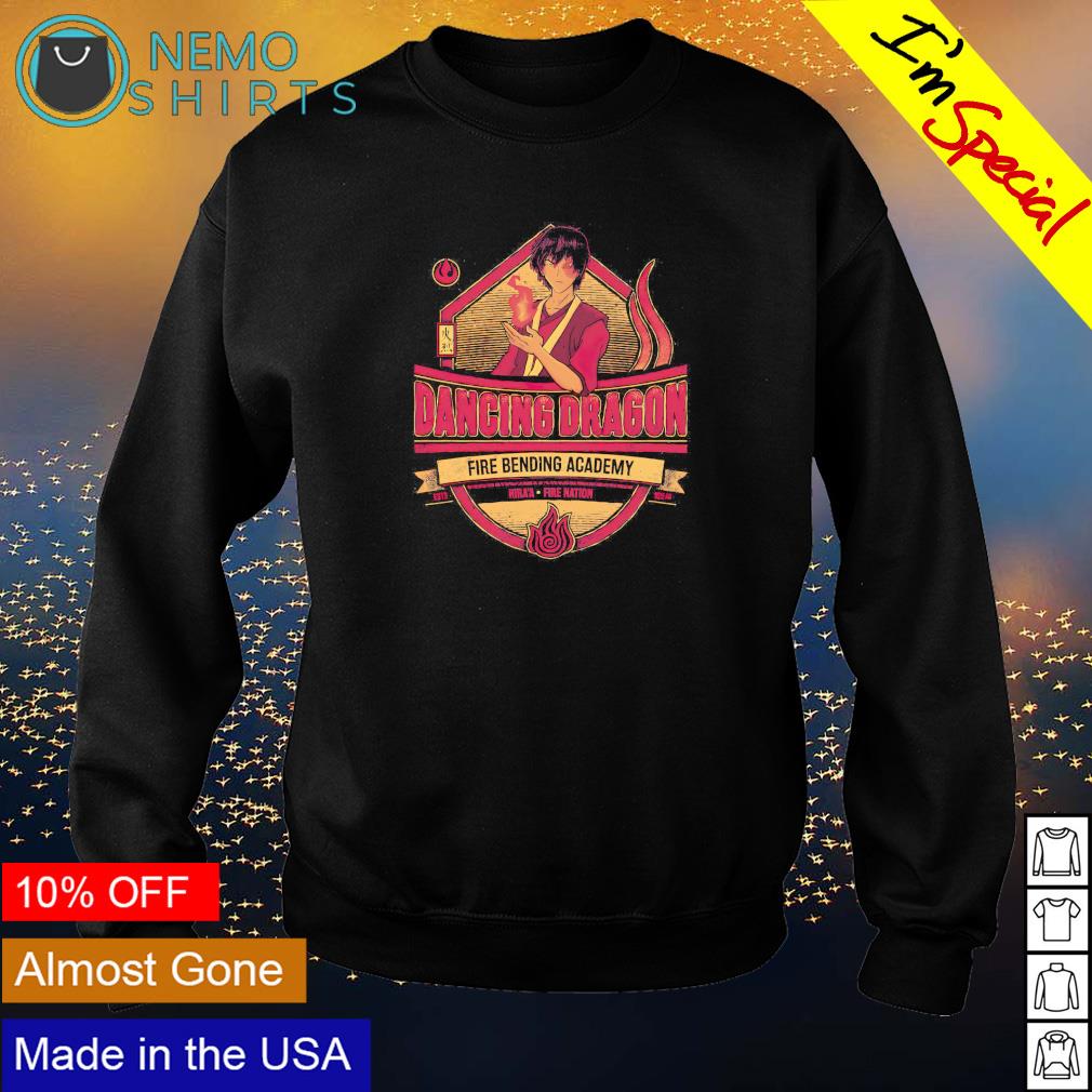 Zuko dancing dragon - Adult & Kids T-Shirts, Sweatshirts & Hoodies apparel design preview 4