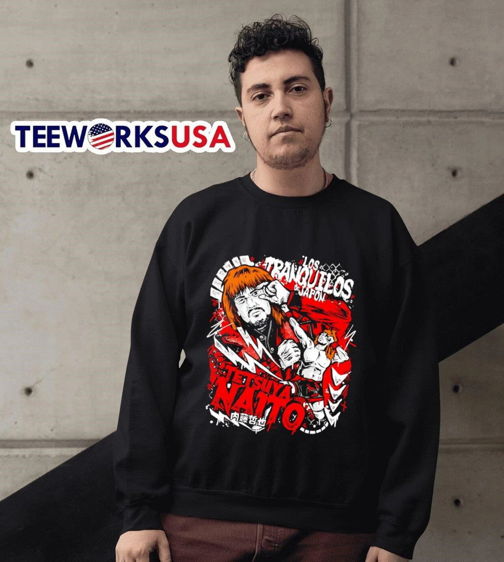 Los Tranquilos De Japon Tetsuya Naito 内藤哲也 - Adult & Kids T-Shirts, Sweatshirts & Hoodies apparel design preview 6