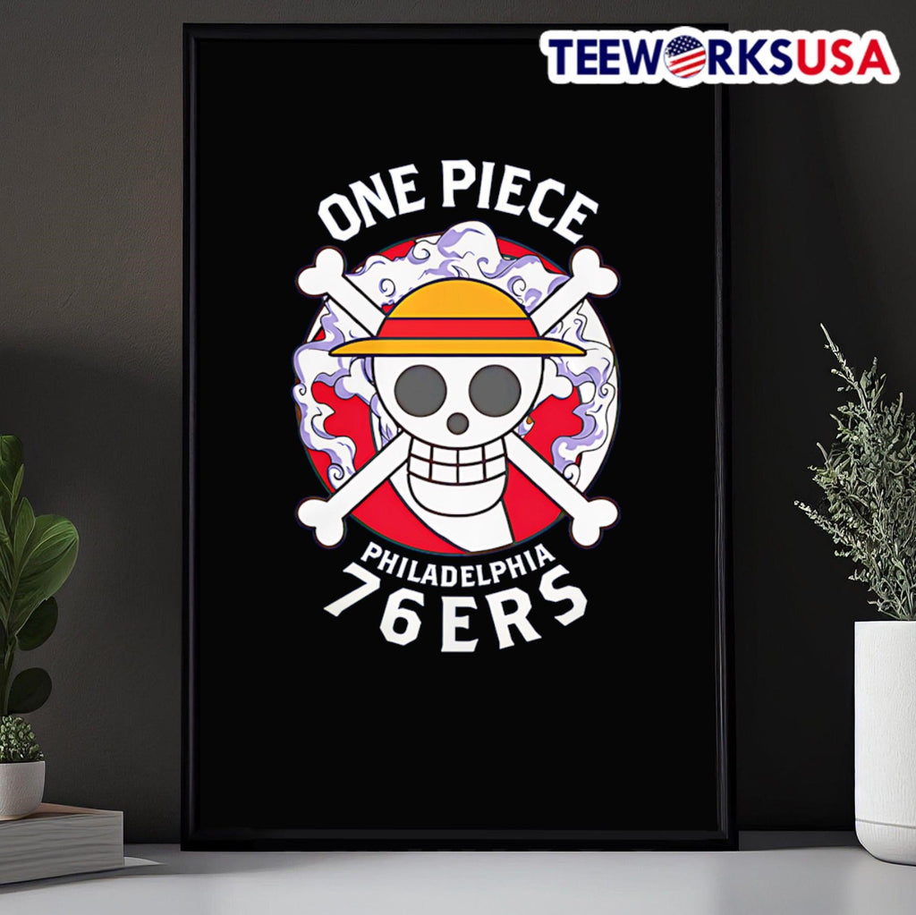 Philadelphia 76ers x One Piece Night - Adult & Kids T-Shirts, Sweatshirts & Hoodies apparel design preview 5