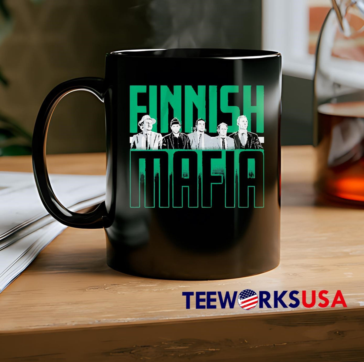 The Finnish Mafia - Adult & Kids T-Shirts, Sweatshirts & Hoodies apparel design preview 2