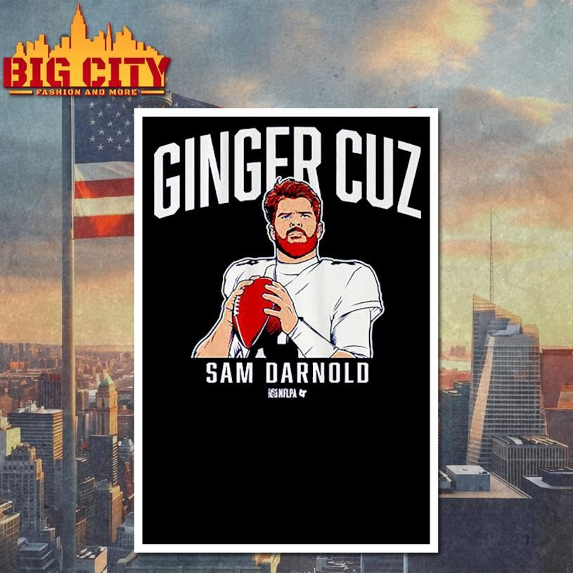 Sam Darnold Ginger Cuz - Adult & Kids T-Shirts, Sweatshirts & Hoodies apparel design preview 4