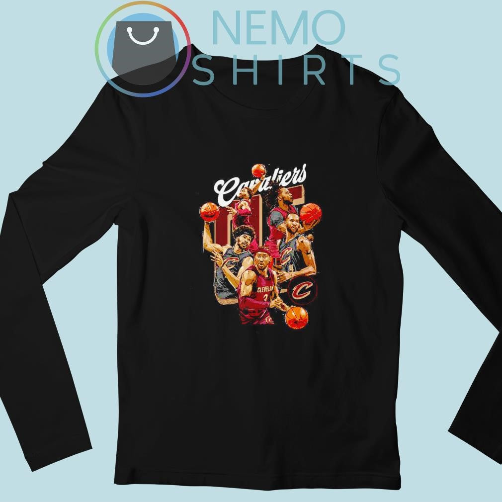 Cleveland Cavaliers starting 5 cartoon - Adult & Kids T-Shirts, Sweatshirts & Hoodies apparel design preview 3
