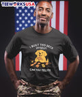 Dog I built this deck myself can you tell - Adult & Kids T-Shirts, Sweatshirts & Hoodies apparel design preview 1