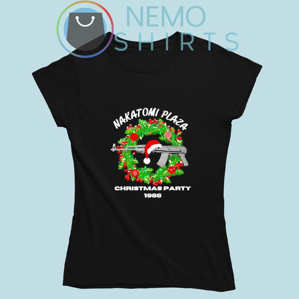 Nakatomi plaza Christmas party 1988 - Adult & Kids T-Shirts, Sweatshirts & Hoodies apparel design preview 6