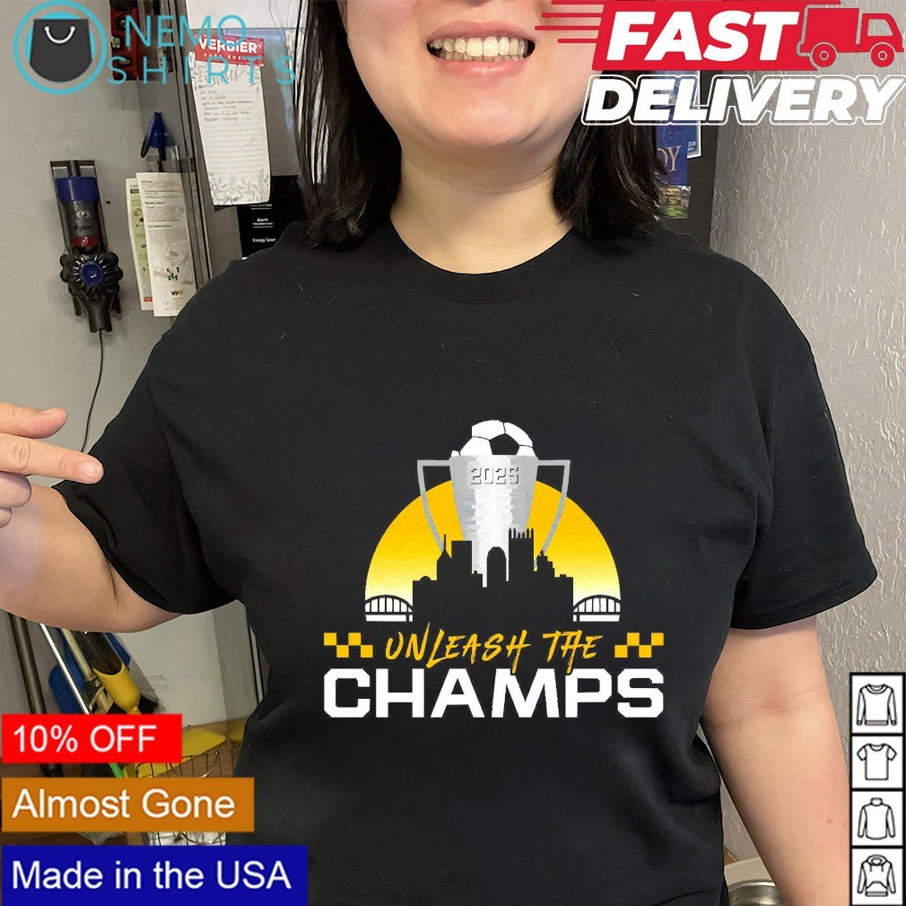Unleash the champs 2025 trophy - Adult & Kids T-Shirts, Sweatshirts & Hoodies apparel design preview 3