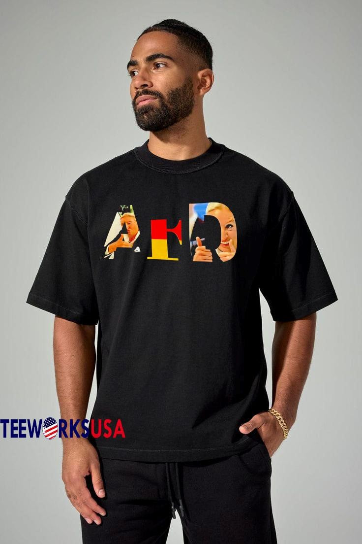 Alice Weidel AfD Kanzlerkandidatin 2025 - Adult & Kids T-Shirts, Sweatshirts & Hoodies apparel design preview 3
