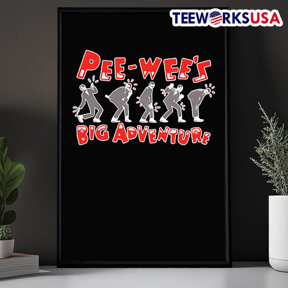 Pee-Wee's big adventure - Adult & Kids T-Shirts, Sweatshirts & Hoodies apparel design preview 5