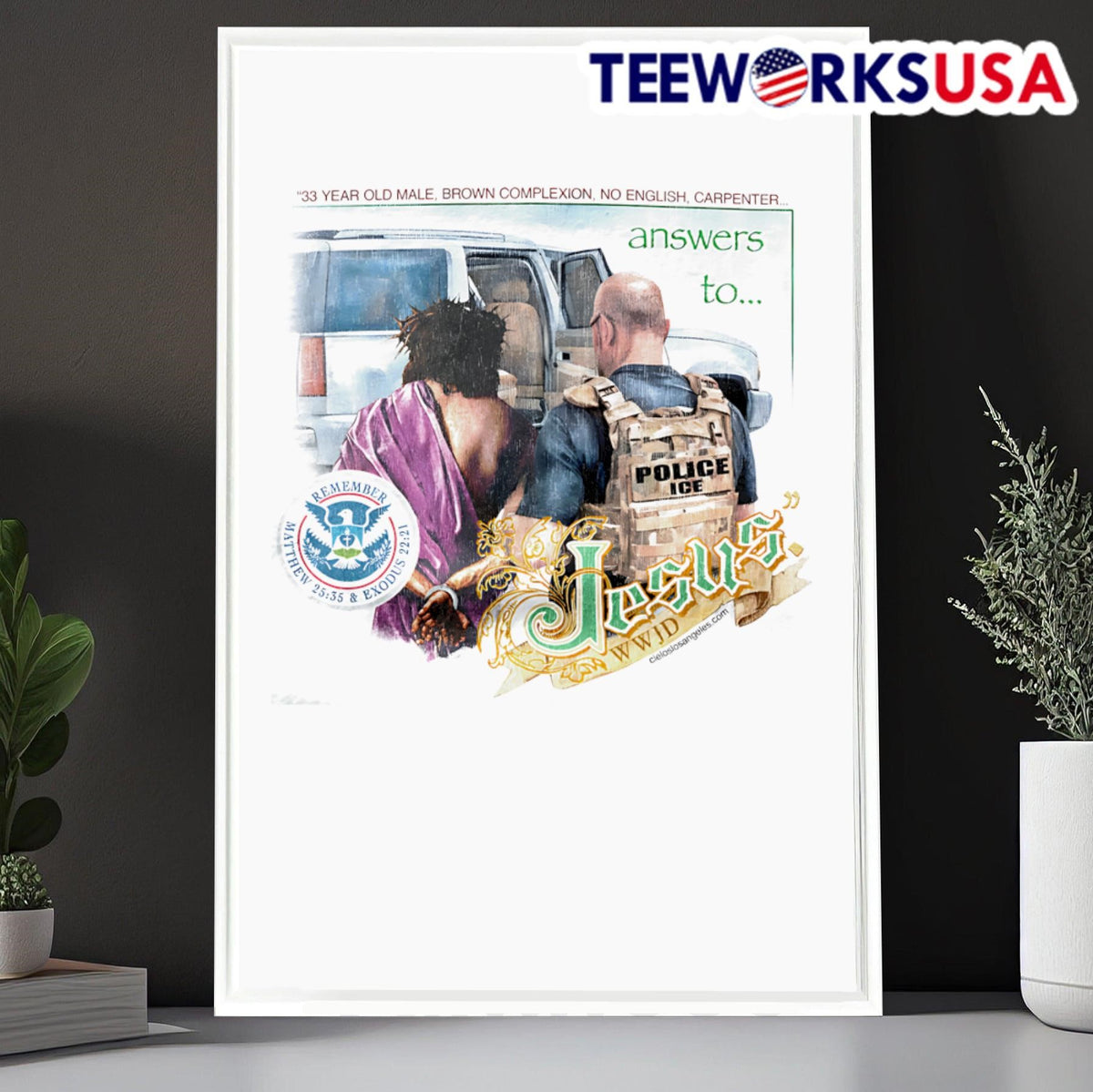 33 year old male brown complexion no English - Adult & Kids T-Shirts, Sweatshirts & Hoodies apparel design preview 6