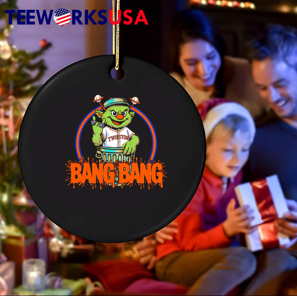 Bang Mascot Houston Astros - Adult & Kids T-Shirts, Sweatshirts & Hoodies apparel design preview 4