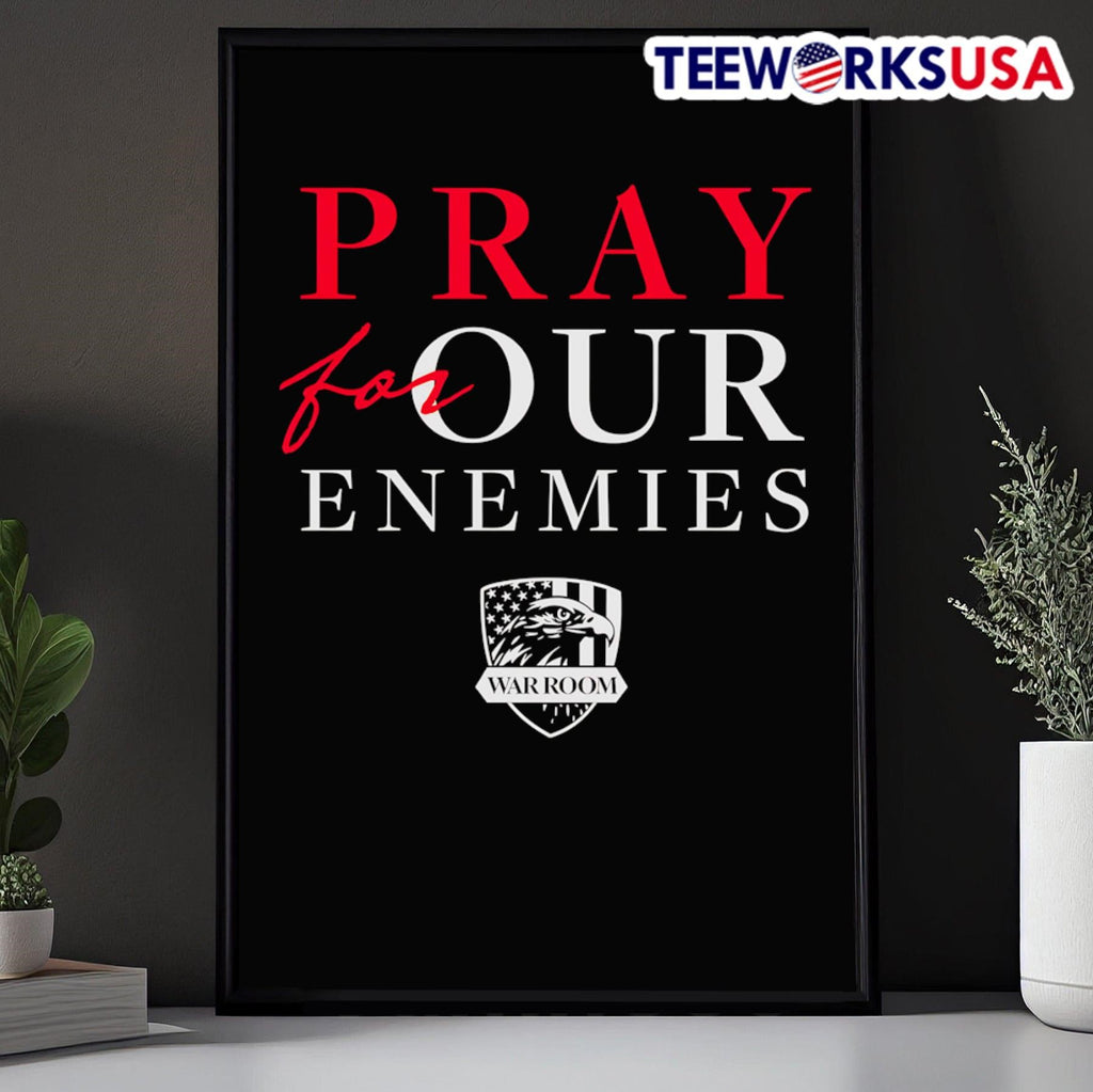 Pray For Our Enemies - Adult & Kids T-Shirts, Sweatshirts & Hoodies apparel design preview 5
