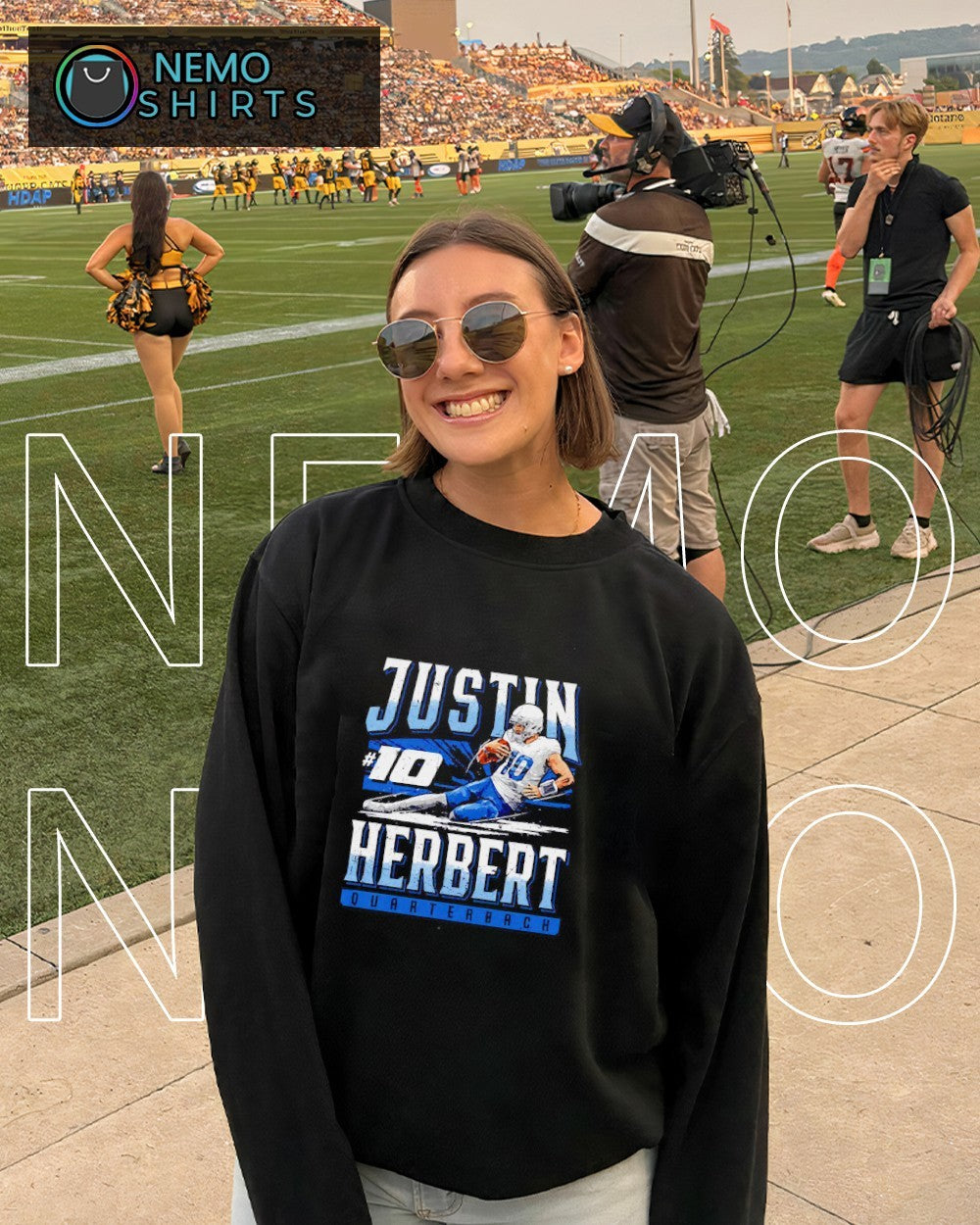 Justin Herbert 10 Los Angeles Chargers quarterback - Adult & Kids T-Shirts, Sweatshirts & Hoodies product image 6
