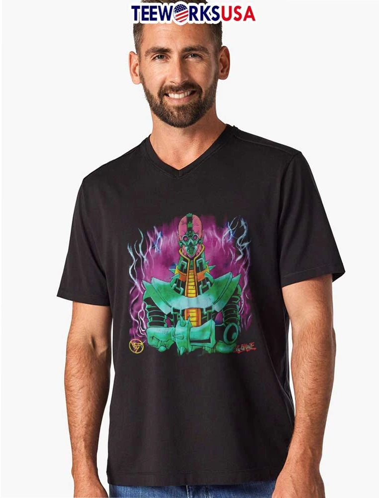 Yu Gi Oh Jinzo Cyborg Monster Purple Aura Lightning - Adult & Kids T-Shirts, Sweatshirts & Hoodies apparel design preview 8