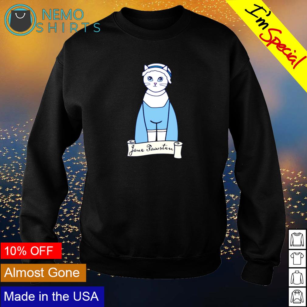 Jane pawsten cat book - Adult & Kids T-Shirts, Sweatshirts & Hoodies apparel design preview 4