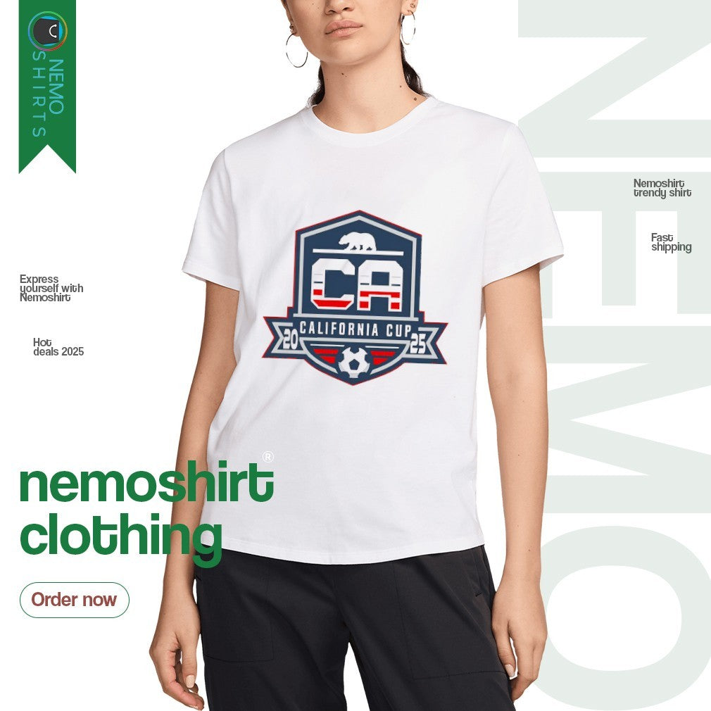 CA California cup 2025 logo - Adult & Kids T-Shirts, Sweatshirts & Hoodies apparel design preview 3