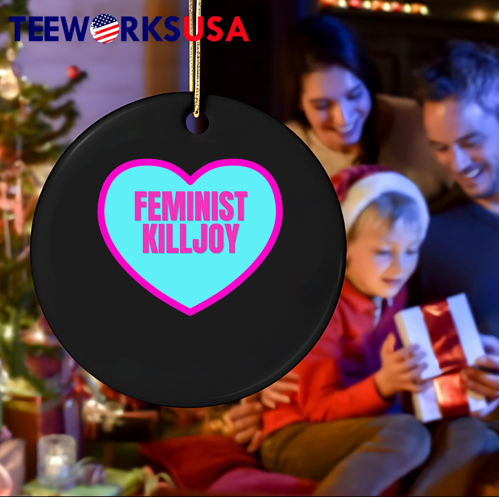 Feminist Killjoy heart - Adult & Kids T-Shirts, Sweatshirts & Hoodies apparel design preview 4