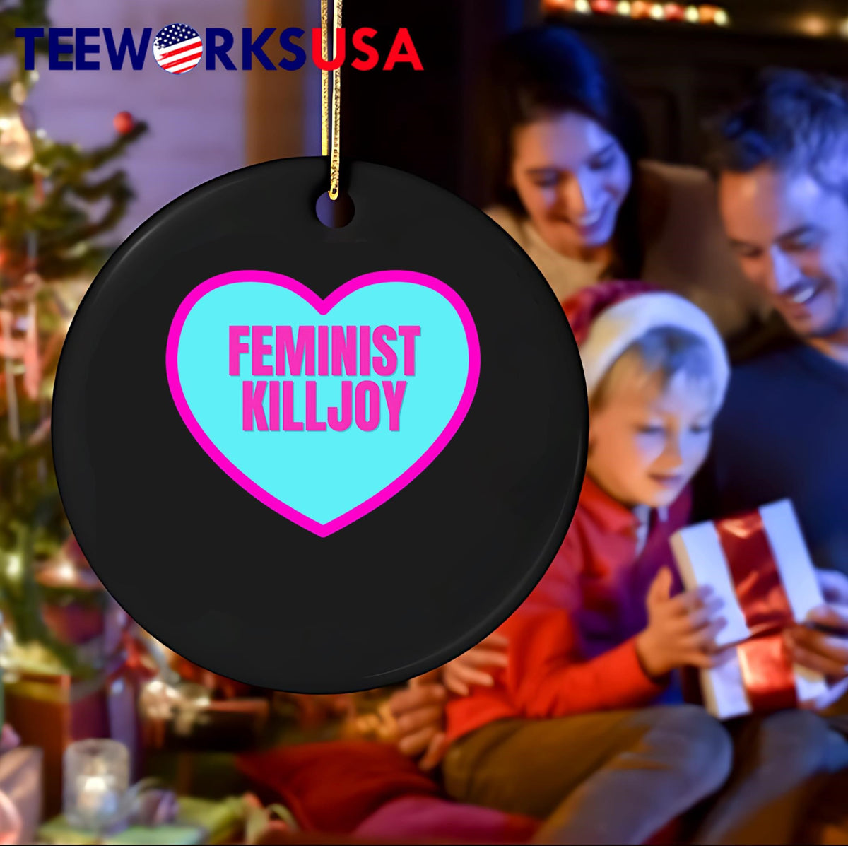 Feminist Killjoy heart - Adult & Kids T-Shirts, Sweatshirts & Hoodies apparel design preview 4