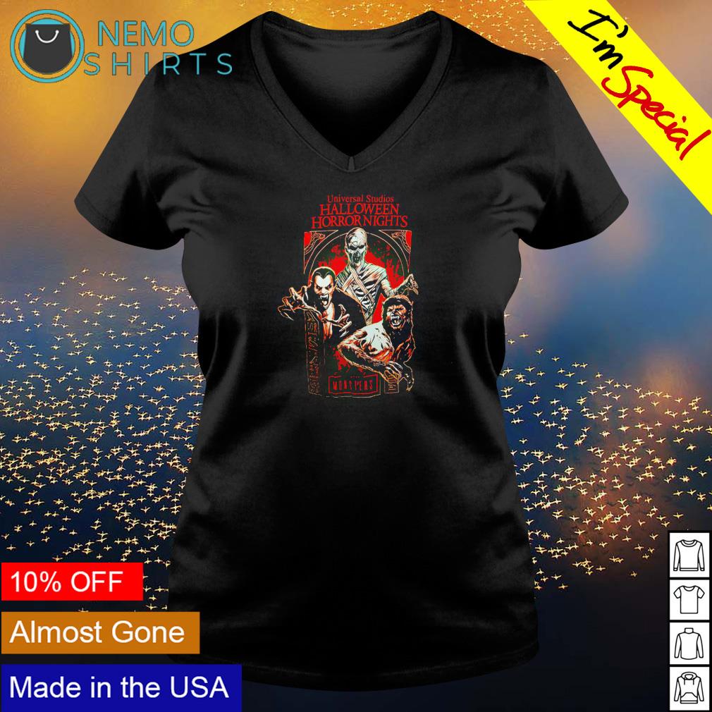 Halloween horror nights 2022 universal monsters - Adult & Kids T-Shirts, Sweatshirts & Hoodies apparel design preview 5