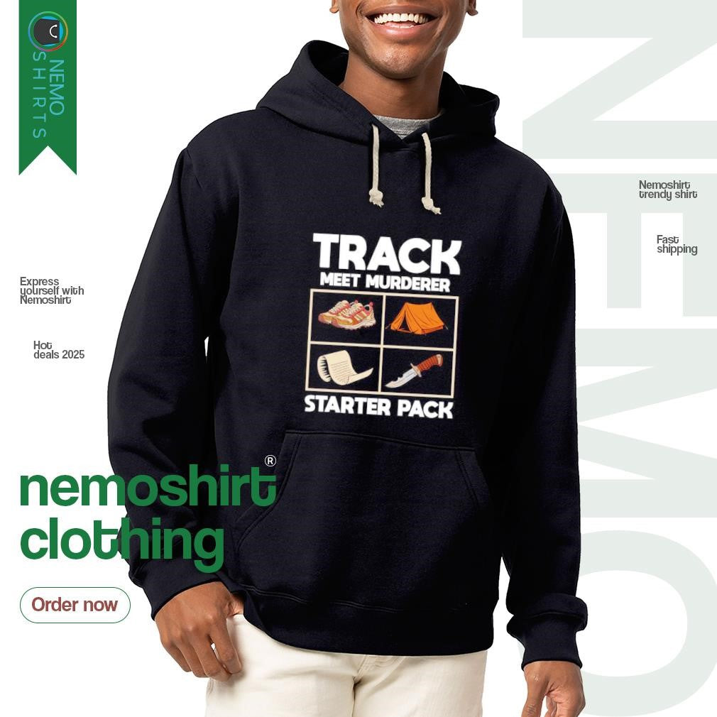 Track meet murderer starter pack - Adult & Kids T-Shirts, Sweatshirts & Hoodies apparel design preview 2