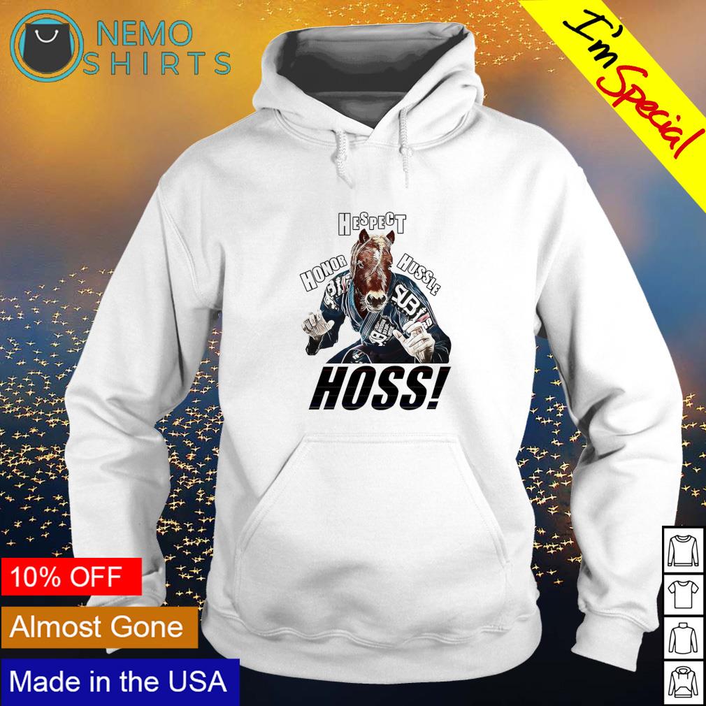 Honor hespect hussle hoss - Adult & Kids T-Shirts, Sweatshirts & Hoodies apparel design preview 2