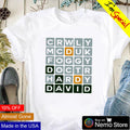 Alphabet cross Hardy David - Adult & Kids T-Shirts, Sweatshirts & Hoodies apparel design preview 1