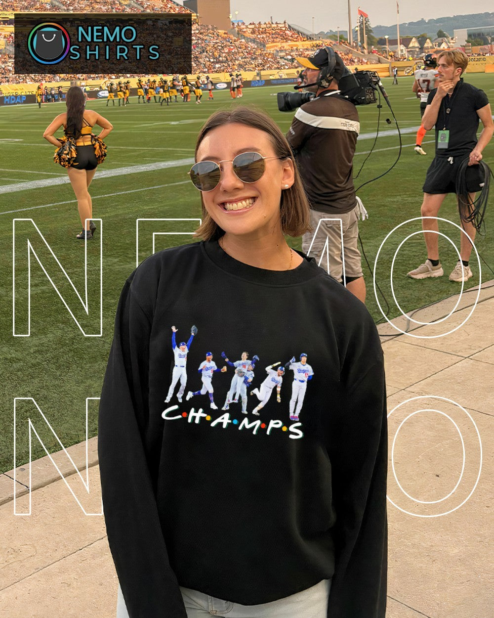Champs Los Angeles Dodgers 2025 world series - Adult & Kids T-Shirts, Sweatshirts & Hoodies apparel design preview 6