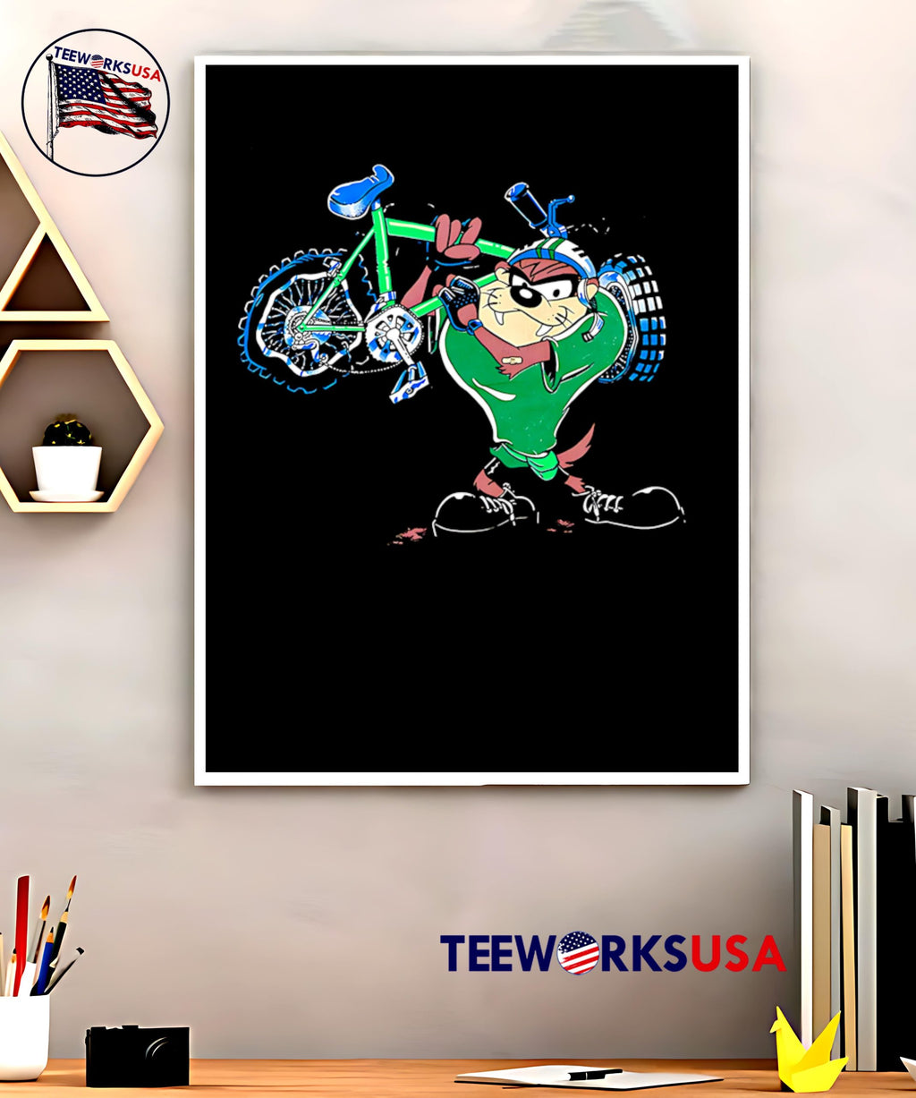 Looney Tunes Taz vintage 90s - Adult & Kids T-Shirts, Sweatshirts & Hoodies apparel design preview 5